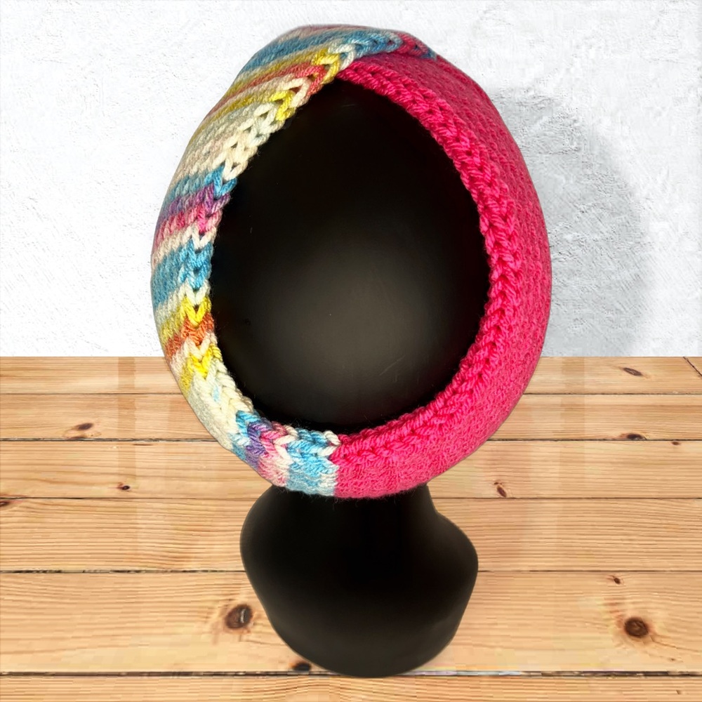 Handmade Knit Twist Ear Warmers | Cozy & Versatile | Adult Women's - Picture 6 of 9